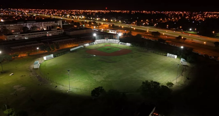 En el Parque del Bicentenario se inaugurará una cancha de béisbol de primer nivel