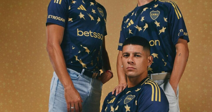 Boca presentó su nueva camiseta y desató el debate