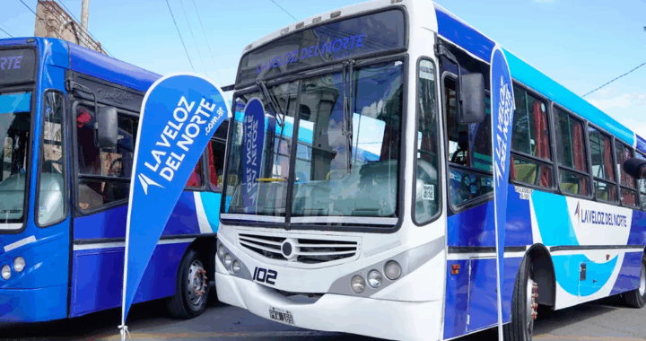 Recorrido y paradas del servicio urbano y del área metropolitana en Güemes