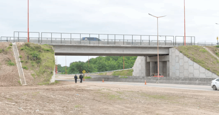 Tras años de espera finalizó la construcción del puente de acceso a Yrigoyen sobre ruta 50