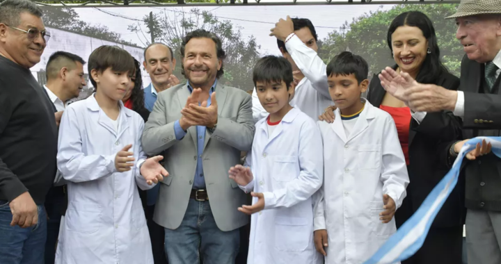 Sáenz inauguró en Tartagal obras destinadas a impulsar el desarrollo urbanístico del barrio Provincias Unidas