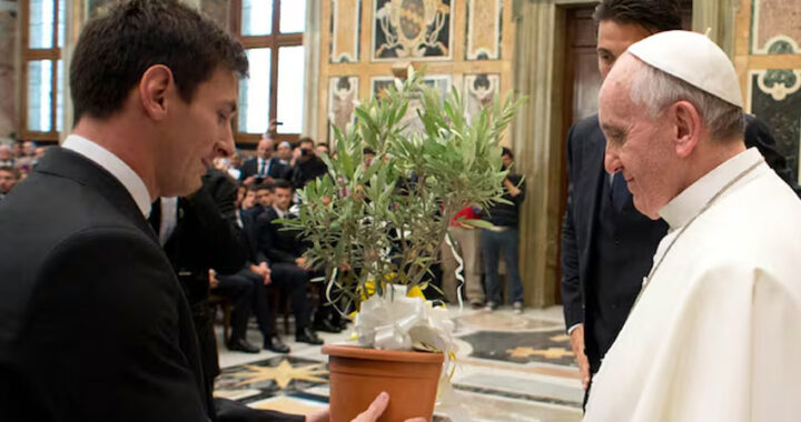El mensaje de Lionel Messi tras la muerte del Papa Francisco
