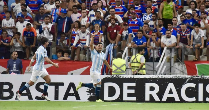 Noche perfecta para Racing: victoria y goleada en Brasil