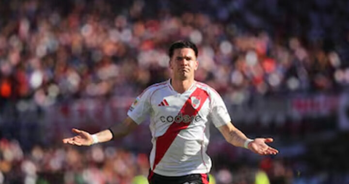 Franco Mastantuono hace historia: el gol más joven de River contra Boca