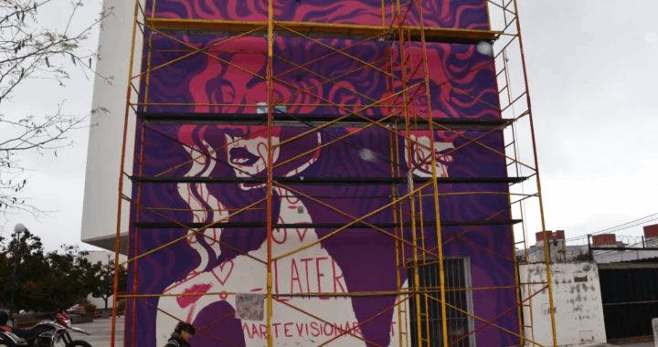 La Ciudad tiene un nuevo mural que embellece al barrio El Huaico