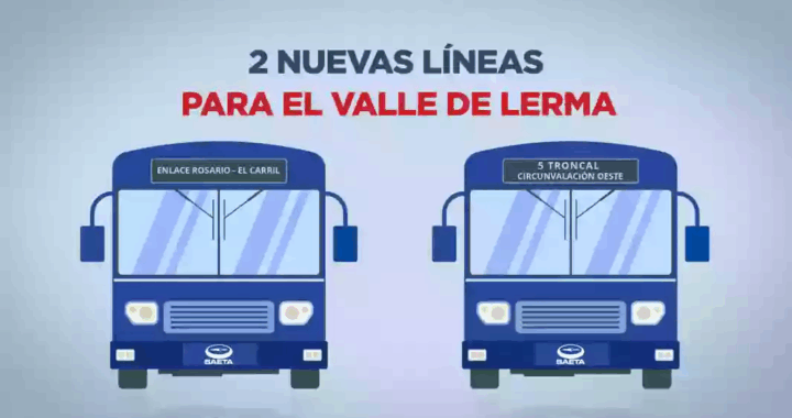 Dos nuevas líneas de SAETA brindarán mayor conexión al Valle de Lerma