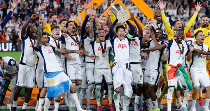 Tottenham hace historia y levanta la Europa League ante el Manchester