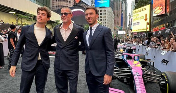 Franco Colapinto, figura en el estreno mundial de “F1” con Brad Pitt en Nueva York