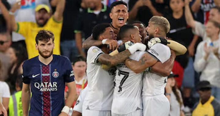Sorpresa en el Mundial de Clubes: Botafogo venció al PSG y lidera su grupo con puntaje perfecto