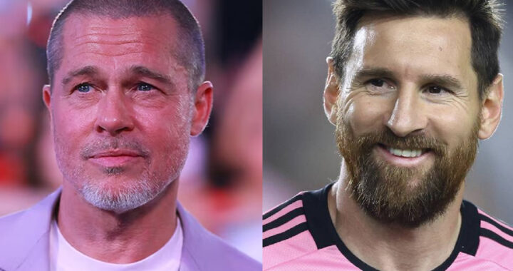 Brad Pitt habló de Lionel Messi y sorprendió con una crítica inesperada