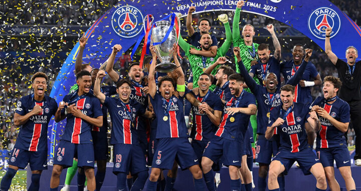 PSG campeón de la Champions: aplastó al Inter en la final