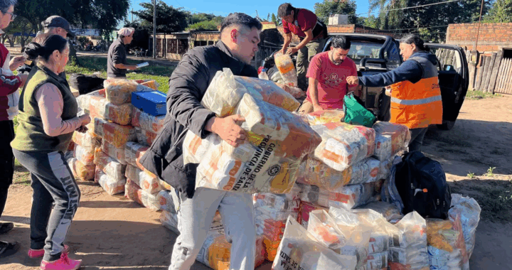 Familias originarias de los departamentos Anta, Metán y San Martín, reciben un refuerzo alimentario
