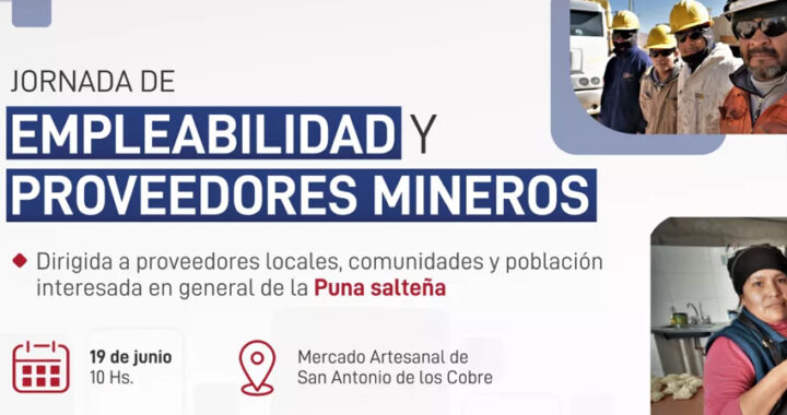 La provincia impulsa la empleabilidad y el desarrollo de proveedores mineros en la Puna Salteña