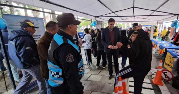 Día Nacional de la Seguridad Vial: jornada de concientización en Plaza Belgrano