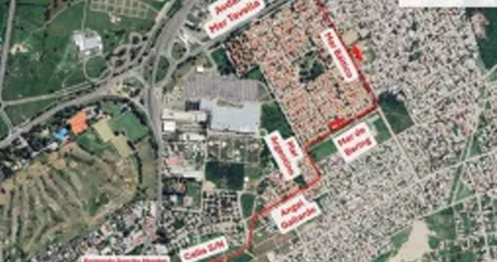 Desvío en Av. Ex Combatientes de Malvinas desde el lunes 23 por obras del Plan Vial Zona Sur