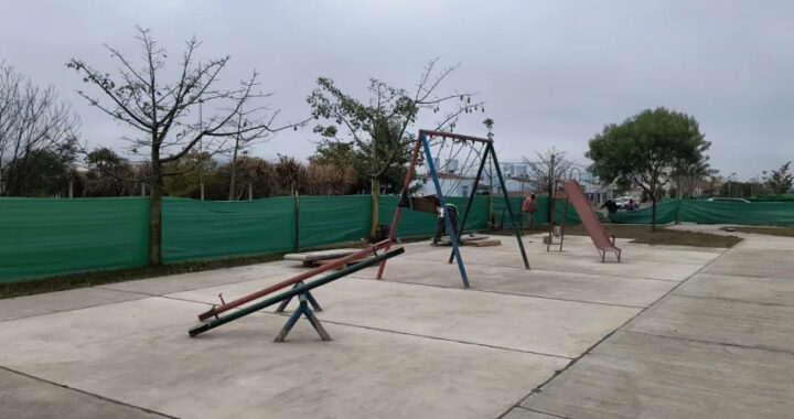 Avanza la construcción de un paseo deportivo y recreativo en barrio El Huaico