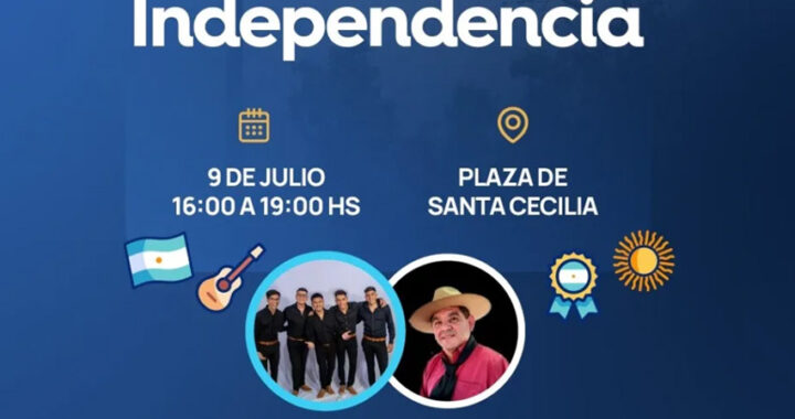 La Municipalidad invita a celebrar el 9 de Julio con un Patio Criollo en Santa Cecilia