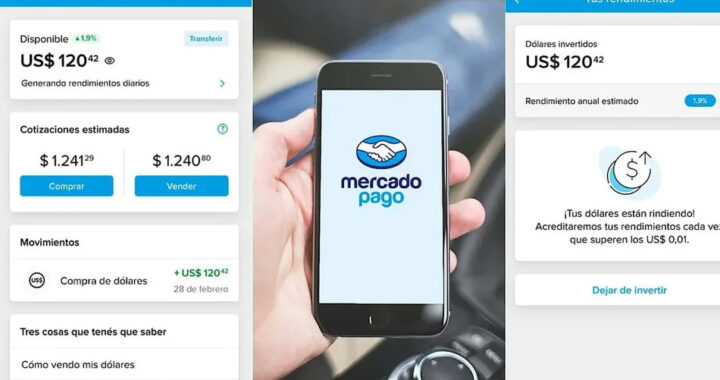Mercado Pago lanzó una nueva función para ahorrar e invertir en dólares con rendimientos diarios