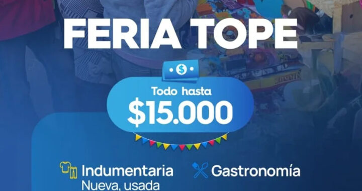 Llega la “Feria Tope” a Salta: productos con precios de hasta $15.000
