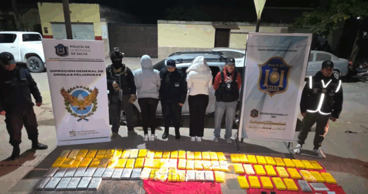 Golpe al narcotráfico en Colonia Santa Rosa: incautaron más de 89 kilos de cocaína