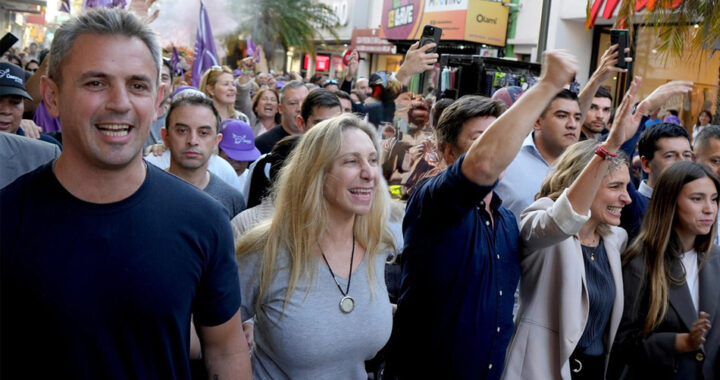 Cierre de campaña con incidentes en Corrientes: evacuaron a Karina Milei y Martín Menem