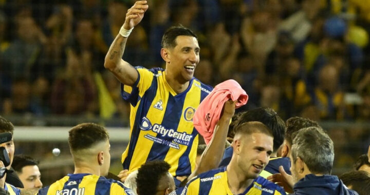 Di María volvió a ser héroe en el clásico: convirtió un golazo de tiro libre