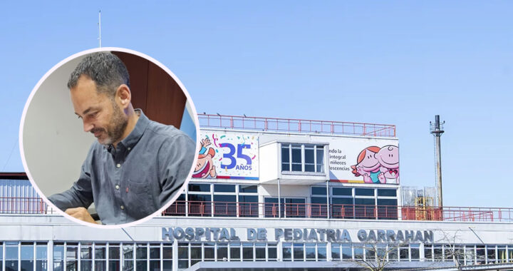 Durand lanzó un fondo de asistencia para familias con niños que deban atenderse en el Garrahan