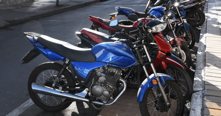 La Municipalidad suma más espacios de estacionamiento para motos en el centro de la ciudad