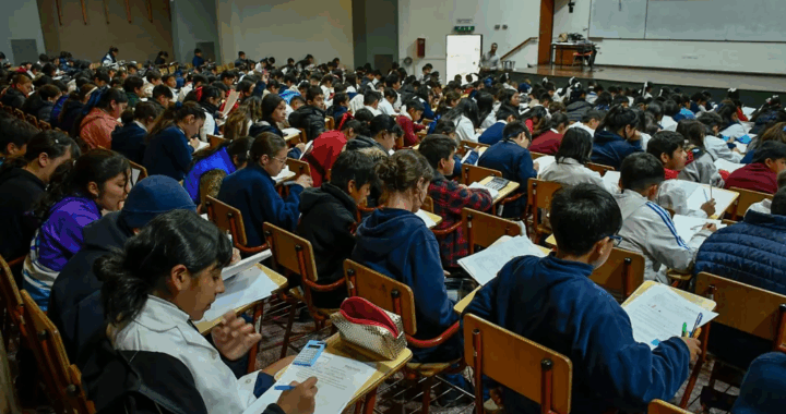 Alumnos de primaria colmaron la UNSa en una nueva instancia de MateSalta