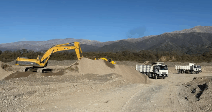 Avanza la construcción del bypass vial en Campo Quijano