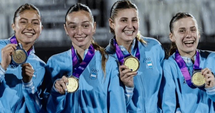 La salteña Bárbara Raposo medalla de oro con «Las Leoncitas» el campeonato Panamericano