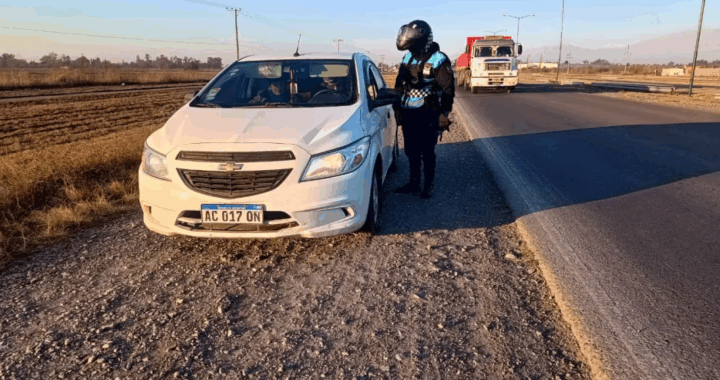Detectaron y sancionaron a más de 900 infractores a las normativas viales