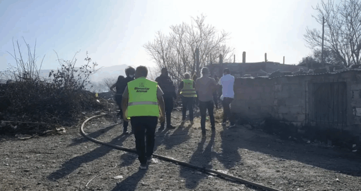 Fuerte operativo de asistencia y cuidado animal, durante y después del incendio