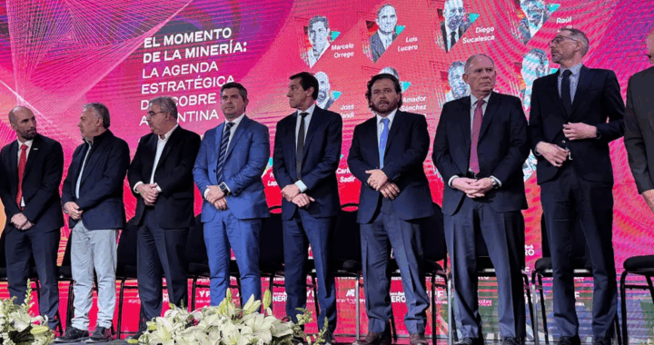 Sáenz en Argentina Cobre 2025: “Tenemos que dejar de ser un país con minerales, para convertirnos en un país minero”