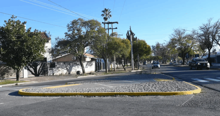 Finalizó la primera etapa de obras de reordenamiento de tránsito en Tres Cerritos