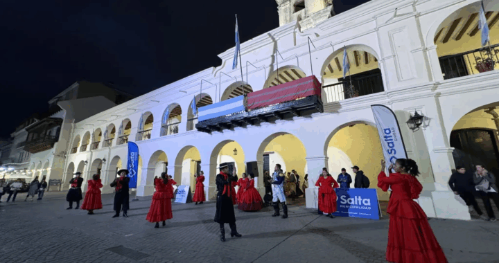 En la Ciudad se rindió honores al Gral. San Martín con una presentación artística
