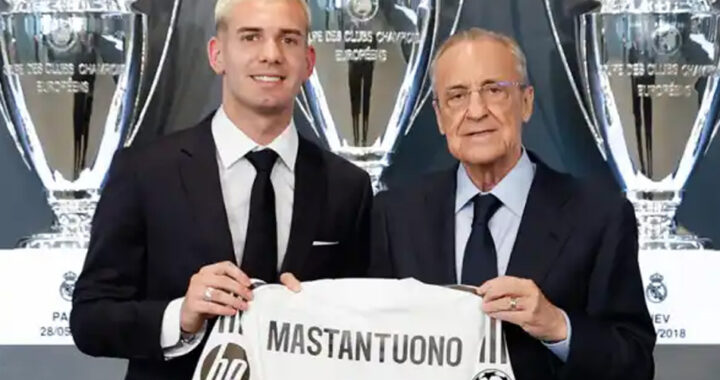 Cumpleaños soñado: Mastantuono fue presentado en el Real Madrid