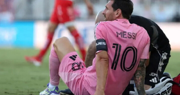 Alarma por Messi: pidió ser reemplazado en el empate de Inter Miami ante Necaxa