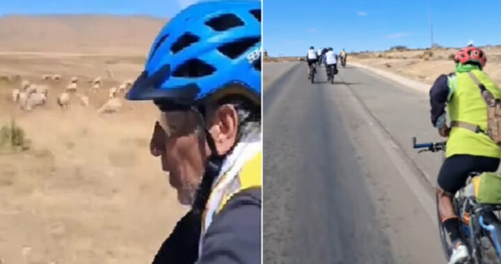 Peregrinos en bicicleta desde Perú llegarán este viernes a la Catedral de Salta