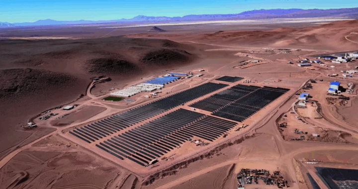 Energía limpia y minería: la Puna salteña inaugura la primera mina híbrida del país
