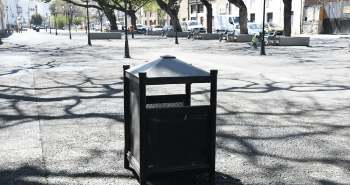 Avanzan los trabajos de puesta en valor del emblemático Paseo Ameghino