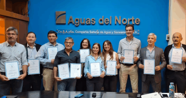 Aguas del Norte recibió reconocimientos del Banco Interamericano de Desarrollo