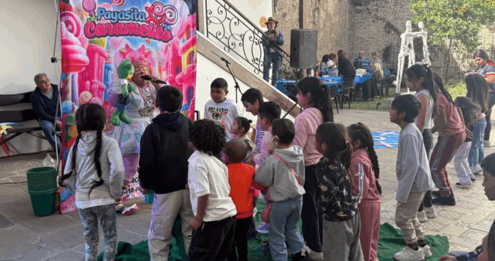 Niños de la Fundación H.O.P.e celebraron su día en el Museo de la Ciudad