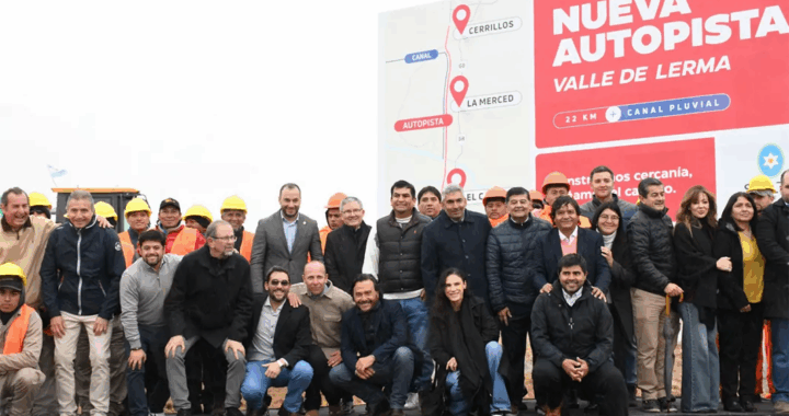 Comenzó la construcción de la Autopista del Valle de Lerma, la obra vial más importante de Salta en décadas