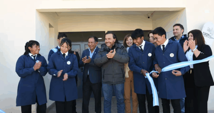 Histórico en Cachi: el Alto Valle Calchaquí ya tiene su primera escuela técnica