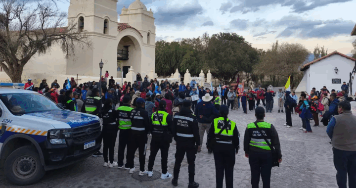 Seguridad acompaña a cientos de peregrinos en el marco del Milagro 2025