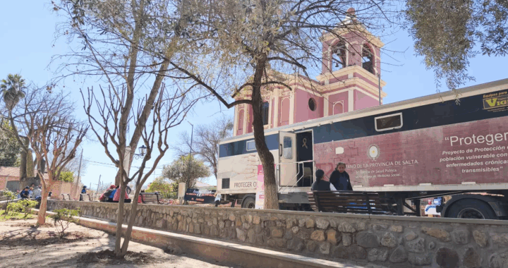 El móvil oncológico realizó cerca de 60 estudios en Guachipas