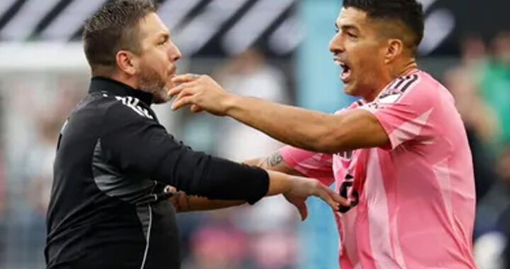 Tensión en la final: Luis Suárez provoca incidente y Messi tuvo que intervenir