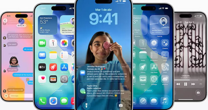 Apple lanza nueva actualización iOS 26 con Liquid Glass: la nueva interfaz con transparencias