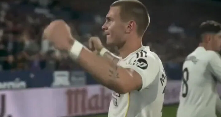 Franco Mastantuono marcó su primer gol con el Real Madrid en la victoria frente al Levante